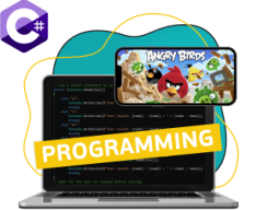 Программирование на C#. Удивительный мир 2D-игр - Школа программирования для детей, компьютерные курсы для школьников, начинающих и подростков - KIBERone г. Бердск