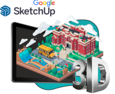 Google SketchUp - Школа программирования для детей, компьютерные курсы для школьников, начинающих и подростков - KIBERone г. Бердск