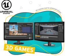 Unreal Engine 4. Игровой движок - Школа программирования для детей, компьютерные курсы для школьников, начинающих и подростков - KIBERone г. Бердск