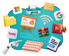 Цифровая база для школьника - КИБЕРшкола программирования для детей, компьютерные курсы для школьников, начинающих и подростков - KIBERone г. Бердск