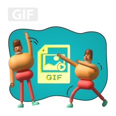 Gif-анимация - КИБЕРшкола программирования для детей, компьютерные курсы для школьников, начинающих и подростков - KIBERone г. Бердск