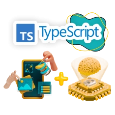 TypeScript + AI: создаём умные веб-приложения - КИБЕРшкола программирования для детей, компьютерные курсы для школьников, начинающих и подростков - KIBERone г. Бердск