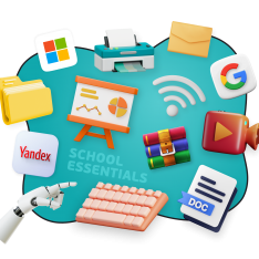 Цифровая база для школьника - КИБЕРшкола программирования для детей, компьютерные курсы для школьников, начинающих и подростков - KIBERone г. Бердск