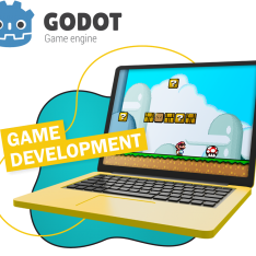 Godot.  Основа создания легендарных игр - КИБЕРшкола программирования для детей, компьютерные курсы для школьников, начинающих и подростков - KIBERone г. Бердск