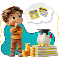 Финансовый интеллект вместе KIBERone - КИБЕРшкола программирования для детей, компьютерные курсы для школьников, начинающих и подростков - KIBERone г. Бердск