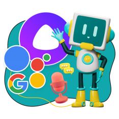 Голосовой помощник Алиса - КИБЕРшкола программирования для детей, компьютерные курсы для школьников, начинающих и подростков - KIBERone г. Бердск