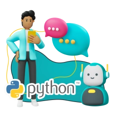 Умный чат-бот на Python на Telegram - КИБЕРшкола программирования для детей, компьютерные курсы для школьников, начинающих и подростков - KIBERone г. Бердск