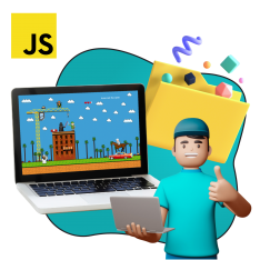 Программирование на JavaScript. Учимся создавать игры! - КИБЕРшкола программирования для детей, компьютерные курсы для школьников, начинающих и подростков - KIBERone г. Бердск