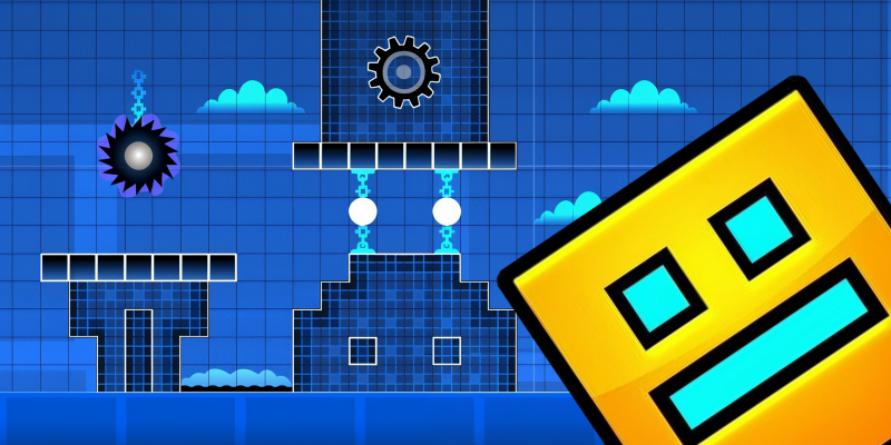 Свой Geometry Dash: создаём игру из детства родителей - КИБЕРшкола программирования для детей, компьютерные курсы для школьников, начинающих и подростков - KIBERone г. Бердск